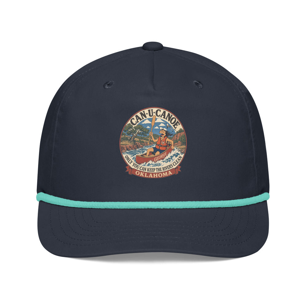 George's Oklahoma River Badge golf rope cap variant 2