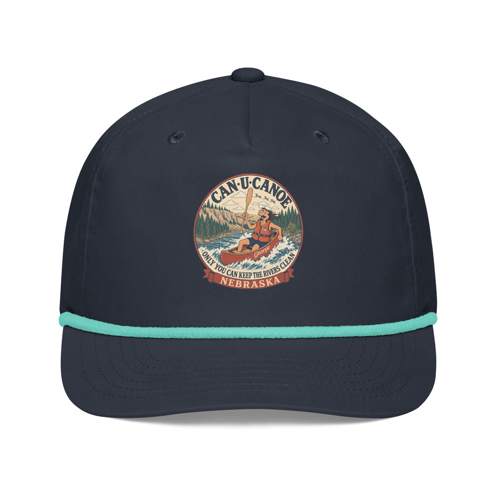 George's Nebraska River Badge golf rope cap variant 2