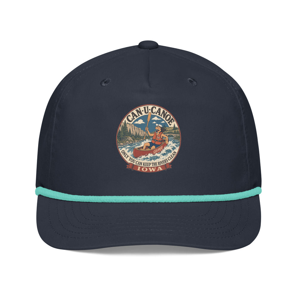 George's Iowa River Badge golf rope cap variant 2