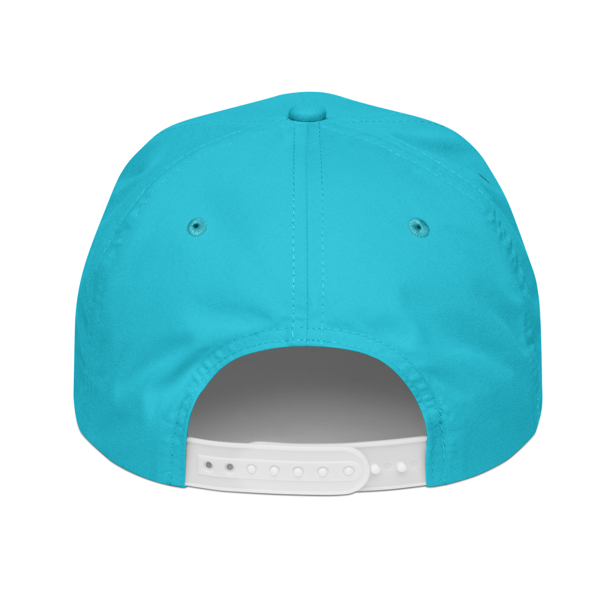 CUC Rope Cap — George’s Second Wind | Turquoise/White | One size | Back | exact approved George badge