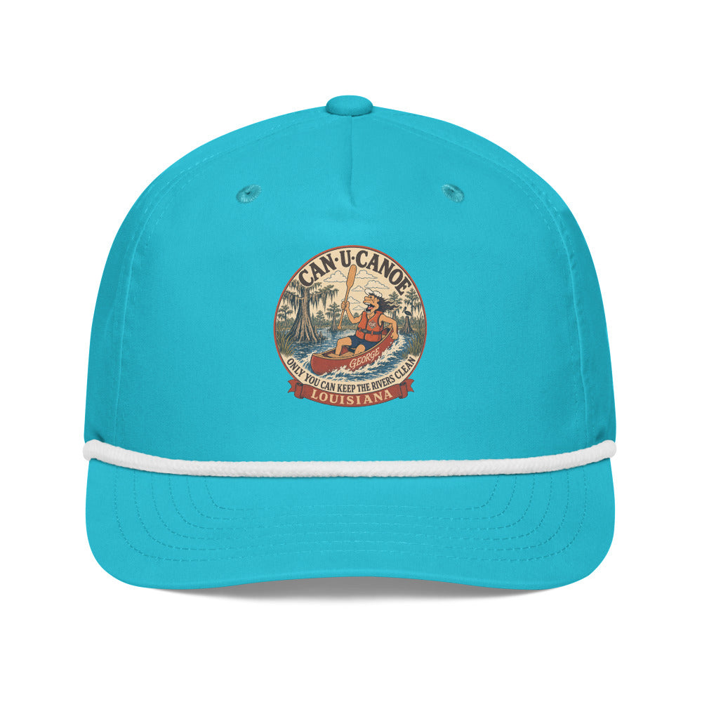 George's Louisiana River Badge golf rope cap variant 3