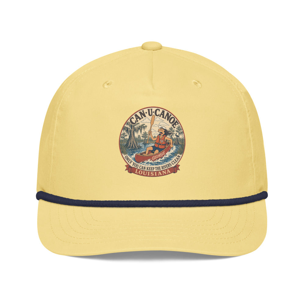 George's Louisiana River Badge golf rope cap variant 5