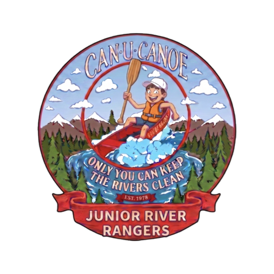 Junior River Rangers boy 3-inch die-cut sticker artwork