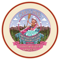 Junior River Rangers girl 2-inch circle sticker artwork