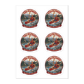 CUC Kiss-Cut Sticker Sheet — Multi-Pack | White | 5.83″×8.27″ | default | exact approved George badge