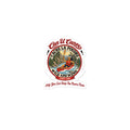 Cache la Poudre River Badge 3-Inch Sticker with approved red cursive badge