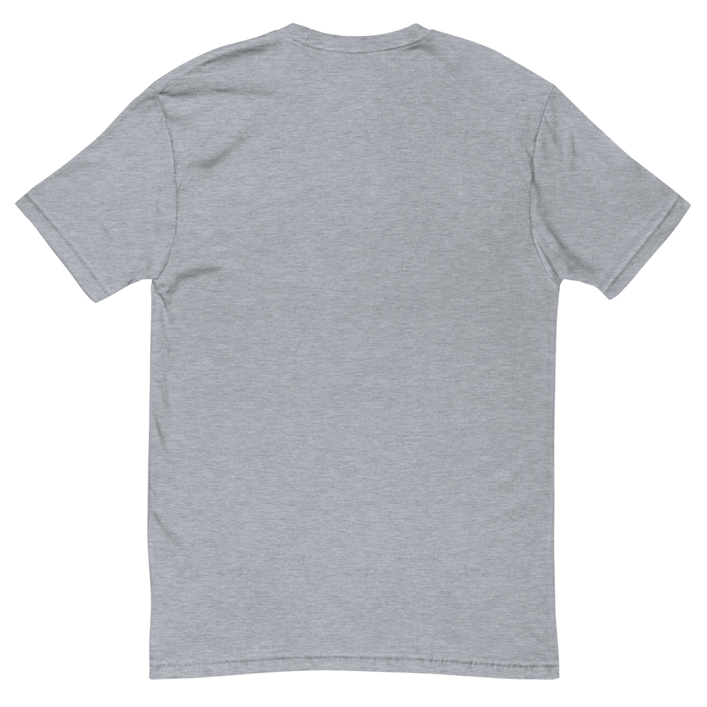 CUC George Short Sleeve Tee — Classic | Heather Grey | back | revised approved George placement