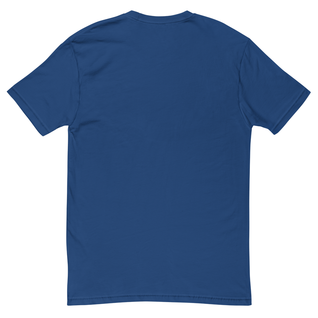 CUC George Short Sleeve Tee — Classic | Royal Blue | back | revised approved George placement