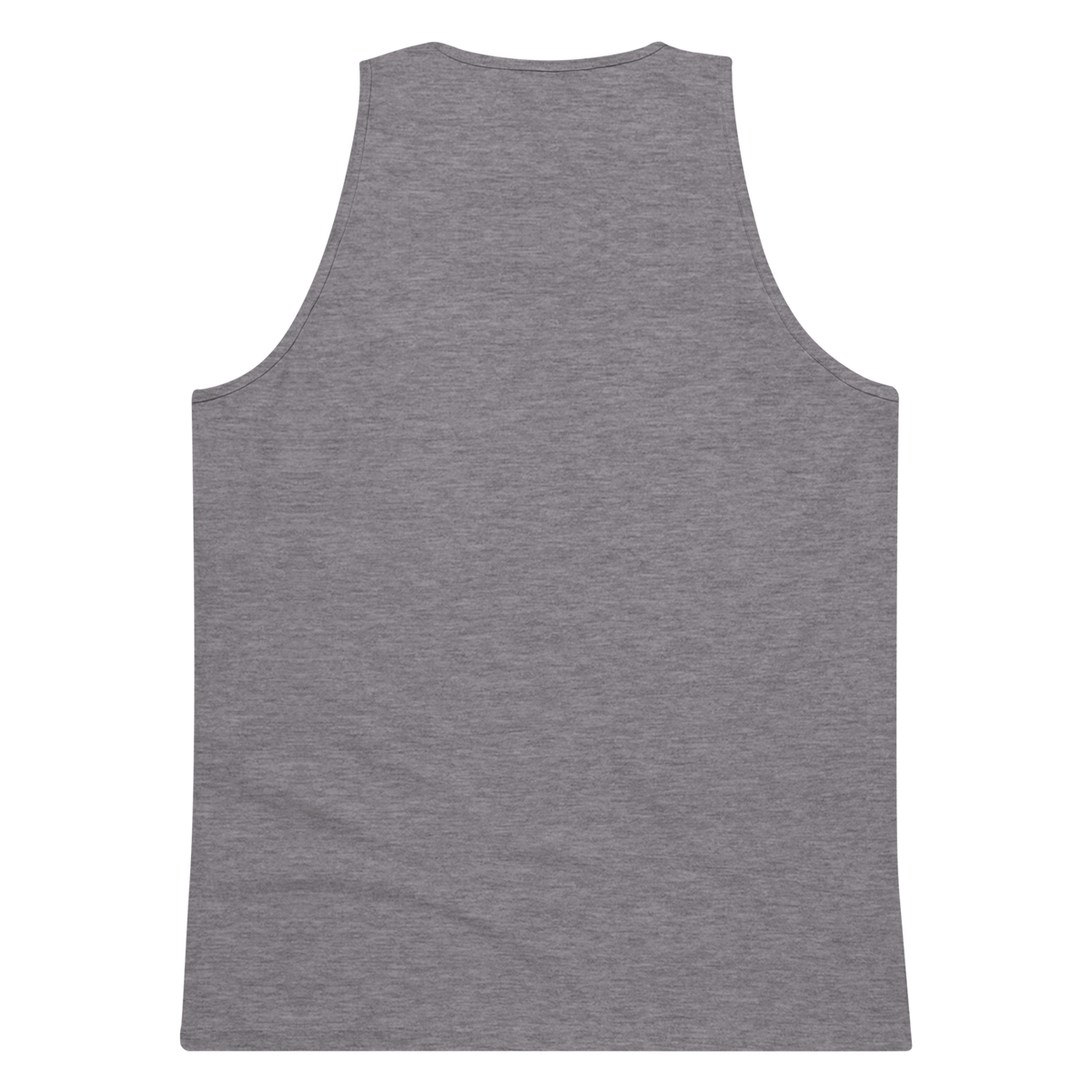 CUC Muscle Tank — George’s Iron Paddle | Athletic Heather | S | Back | exact approved George badge