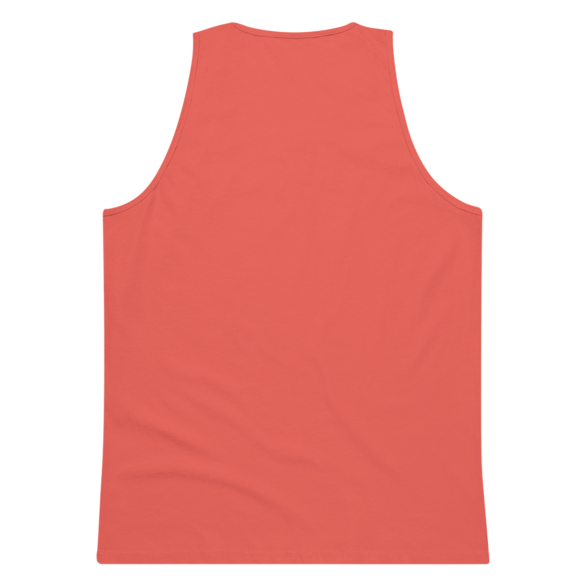 CUC Muscle Tank — George’s Iron Paddle | Coral | S | Back | exact approved George badge