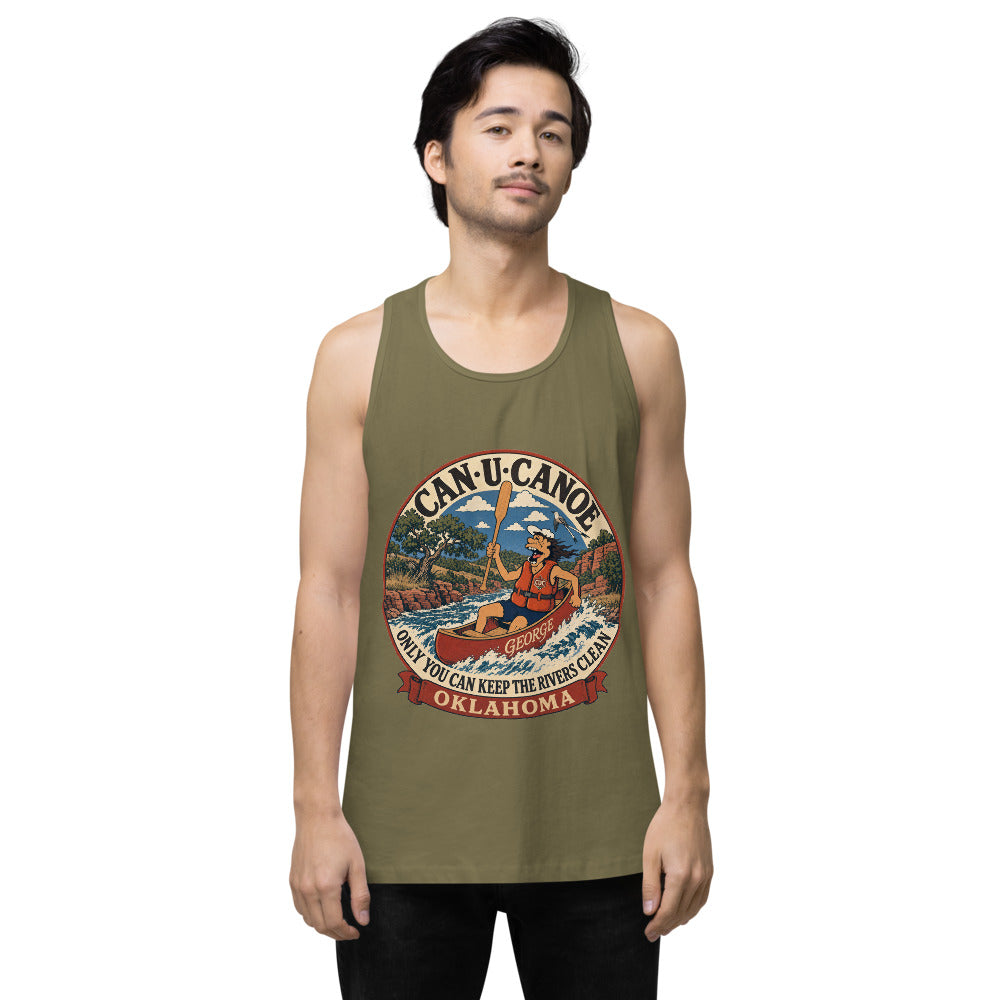George's Oklahoma River Badge muscle tank