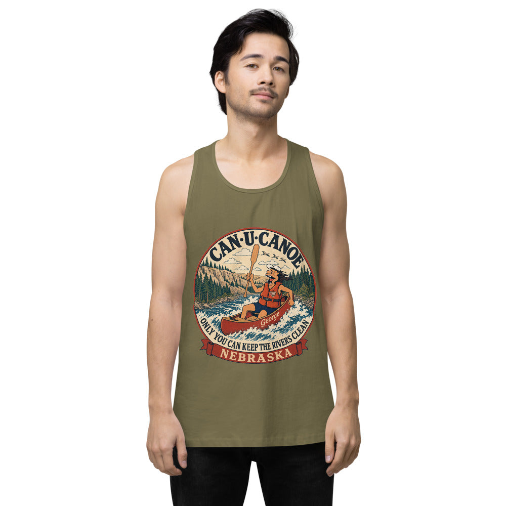 George's Nebraska River Badge muscle tank
