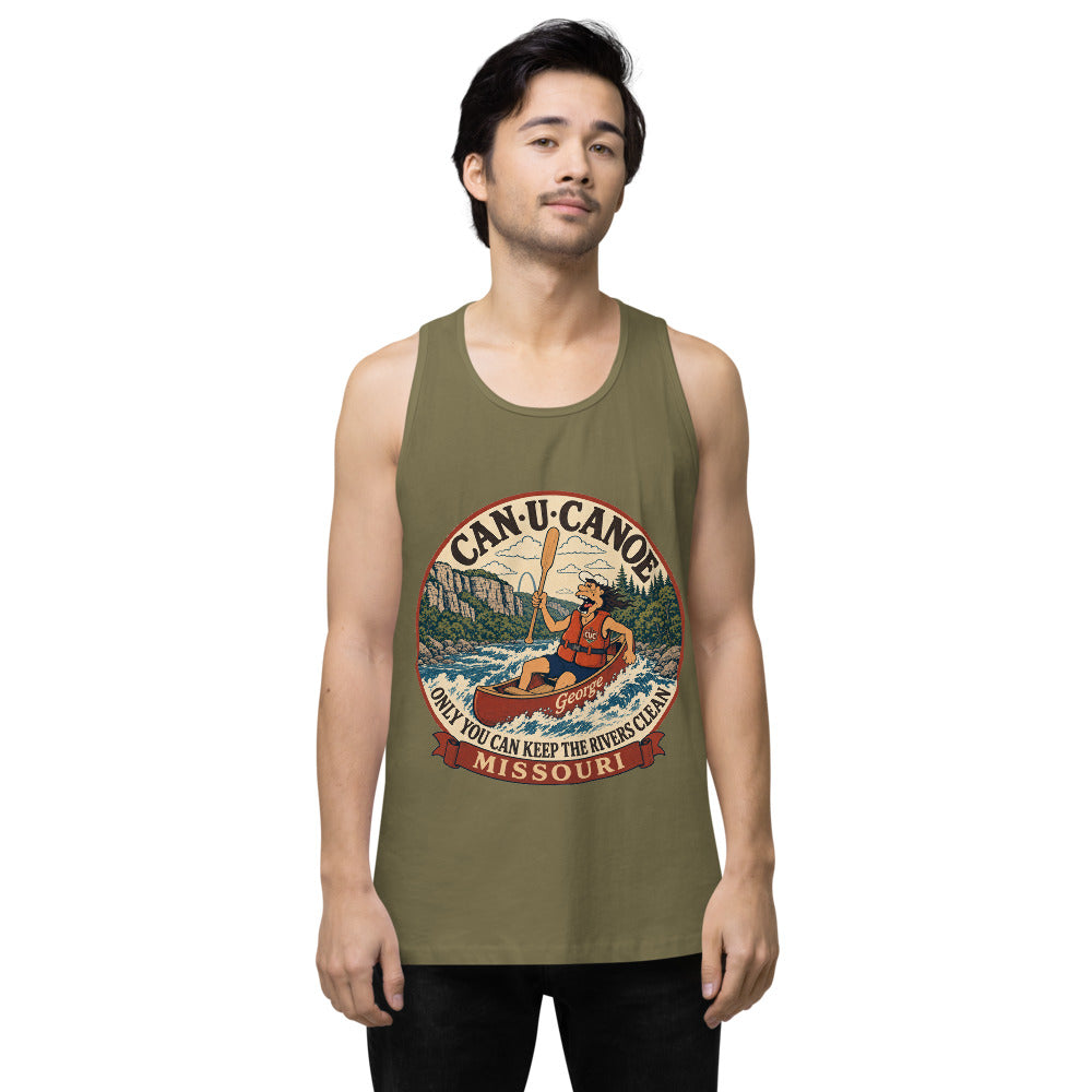 George's Missouri River Badge muscle tank