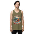 George's Virginia River Badge muscle tank - Military Green