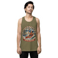 George's South Carolina River Badge muscle tank - Military Green