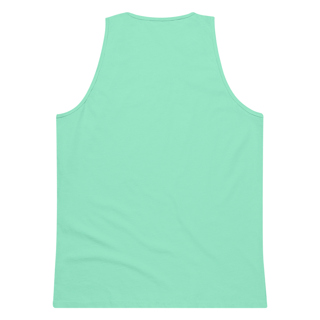 CUC Muscle Tank — George’s Iron Paddle | Mint | S | Back | exact approved George badge