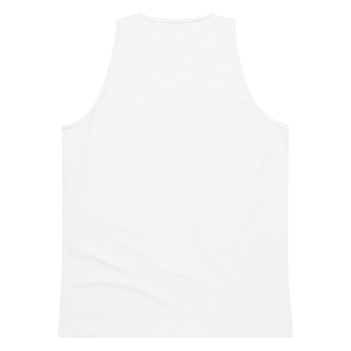 CUC Muscle Tank — George’s Iron Paddle | White | S | Back | exact approved George badge