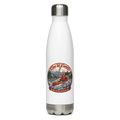 CUC Stainless Steel Water Bottle — George’s Cold‑Hold Bottle | White | front | revised approved George placement