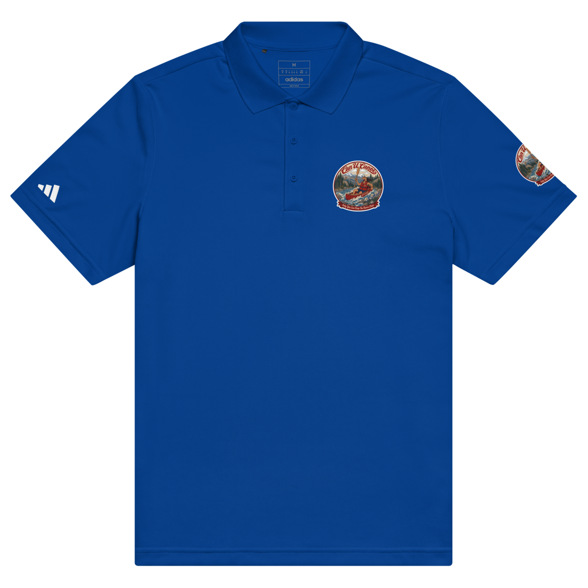 CUC Sport Polo — George's First-Brace Polo | Collegiate Royal | S | Front | exact approved George badge