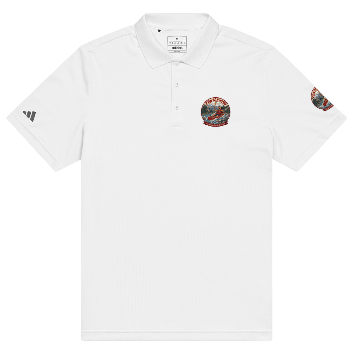 CUC Sport Polo — George's First-Brace Polo | White | S | Front | exact approved George badge