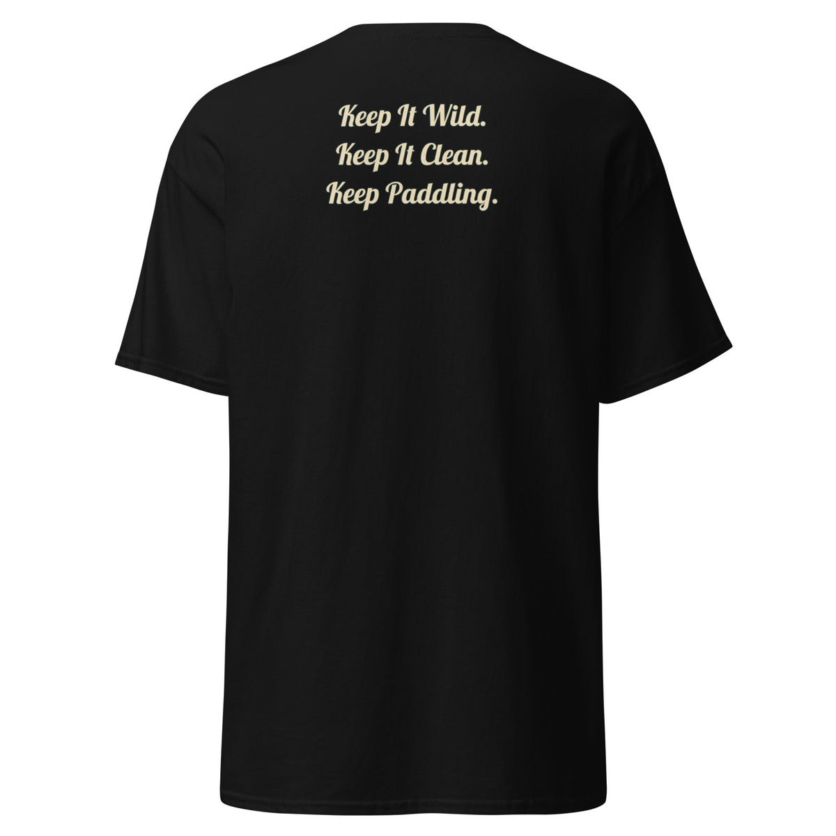CUC Classic Tee, slogan-only cursive back, color group 1