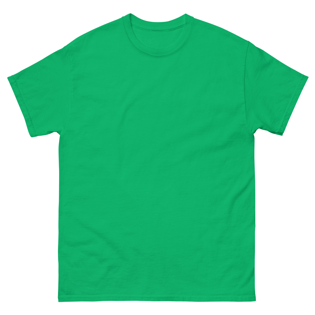 CUC Junior River Ranger Dad Tee — George’s Proud Papa | Irish Green | front | newest boy pledge-card artwork