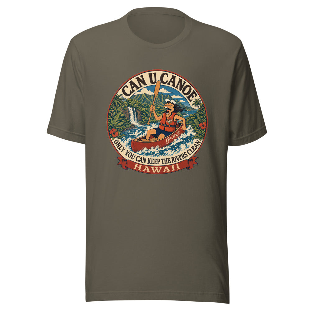 George's Hawaii River Badge unisex tee
