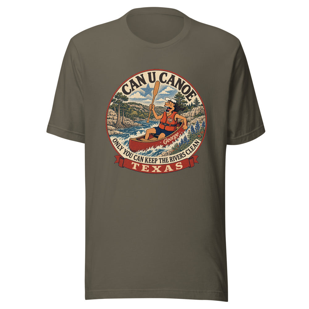 George's Texas River Badge unisex tee
