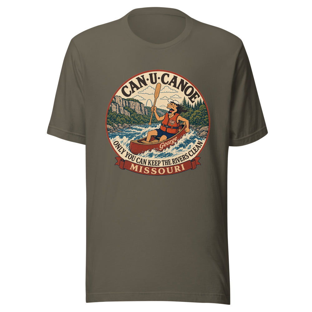George's Missouri River Badge unisex tee