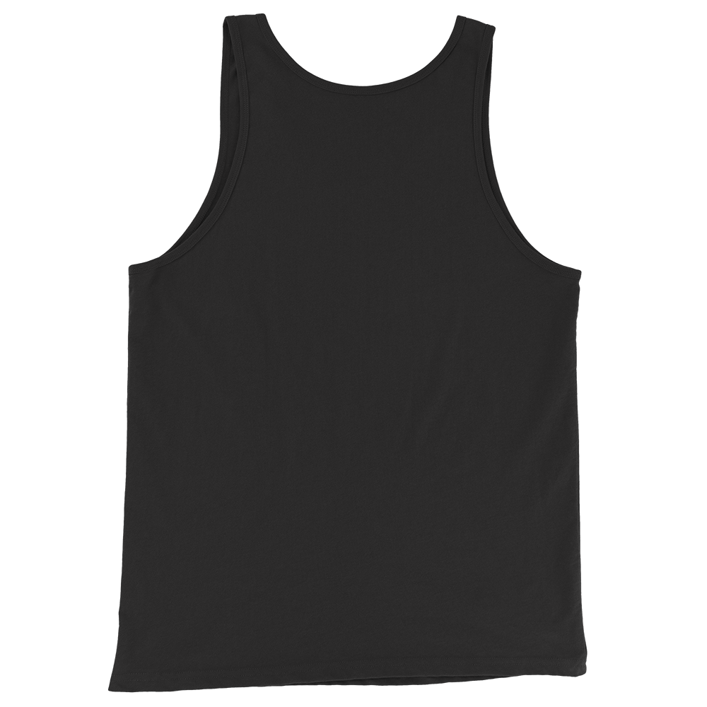 CUC Junior River Ranger Dad Tank — George’s Proud Papa Tank | Black | back | newest boy pledge-card artwork