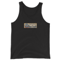 CUC Junior River Ranger Dad Tank — George’s Proud Papa Tank | Black | front | newest boy pledge-card artwork