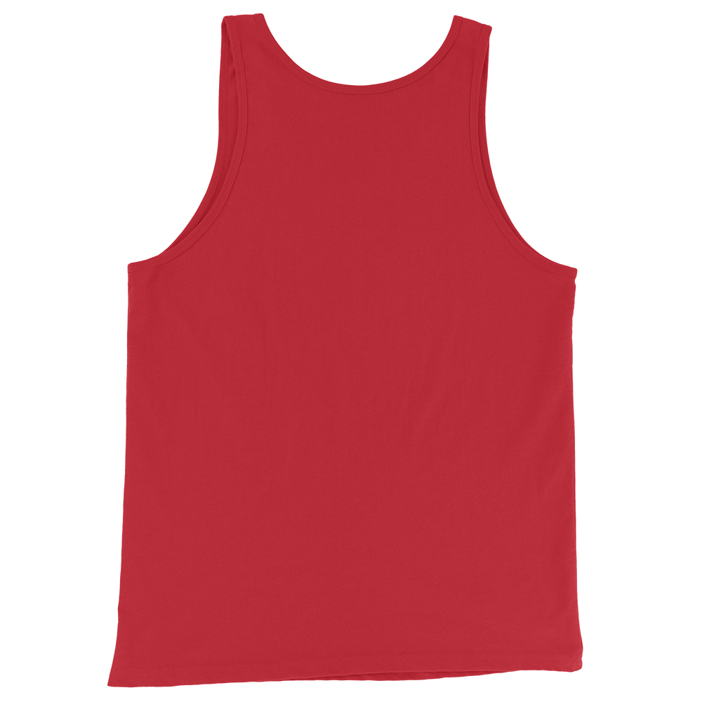 CUC Junior River Ranger Dad Tank — George’s Proud Papa Tank | Red | back | newest boy pledge-card artwork