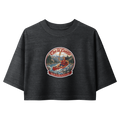 CUC Garment-Dye Cropped Tee — George's Tidepool Crop | Washed Black | S | front_dtf | exact approved George badge