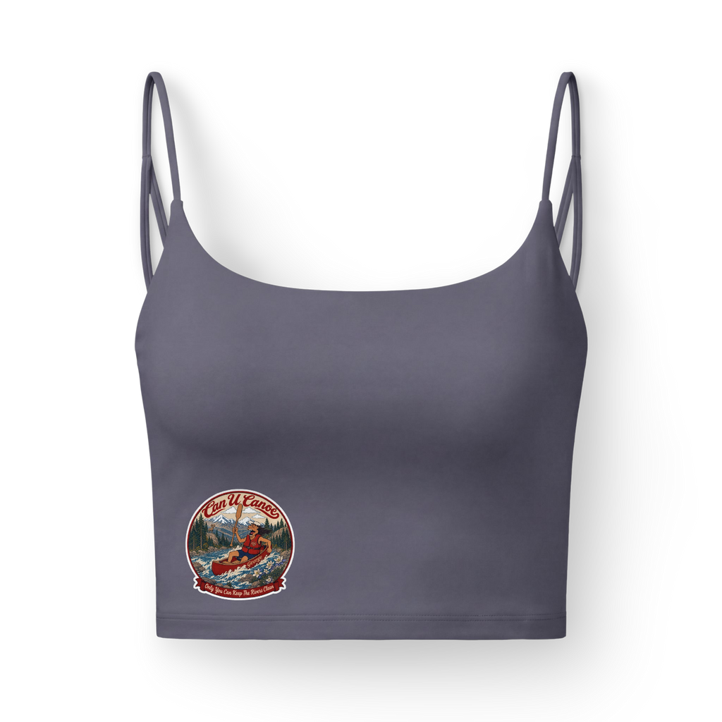 CUC Luxe Bra — George's Paddle Bra | Charcoal | XS | side_right | exact approved George badge