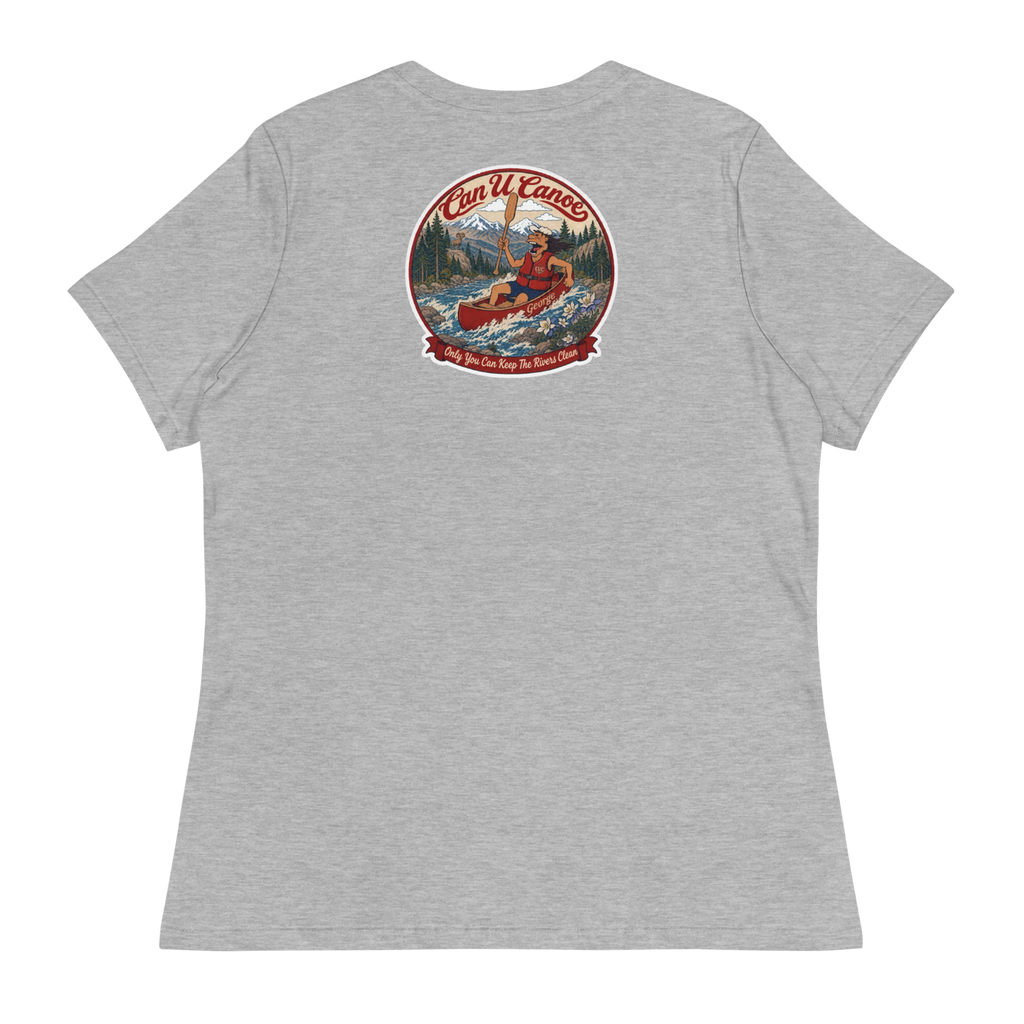 CUC Relaxed T-Shirt — George's Easy Float Tee | Athletic Heather | S | back | approved George campaign artwork
