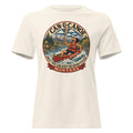 George's Montana River Badge women's relaxed tee in Natural
