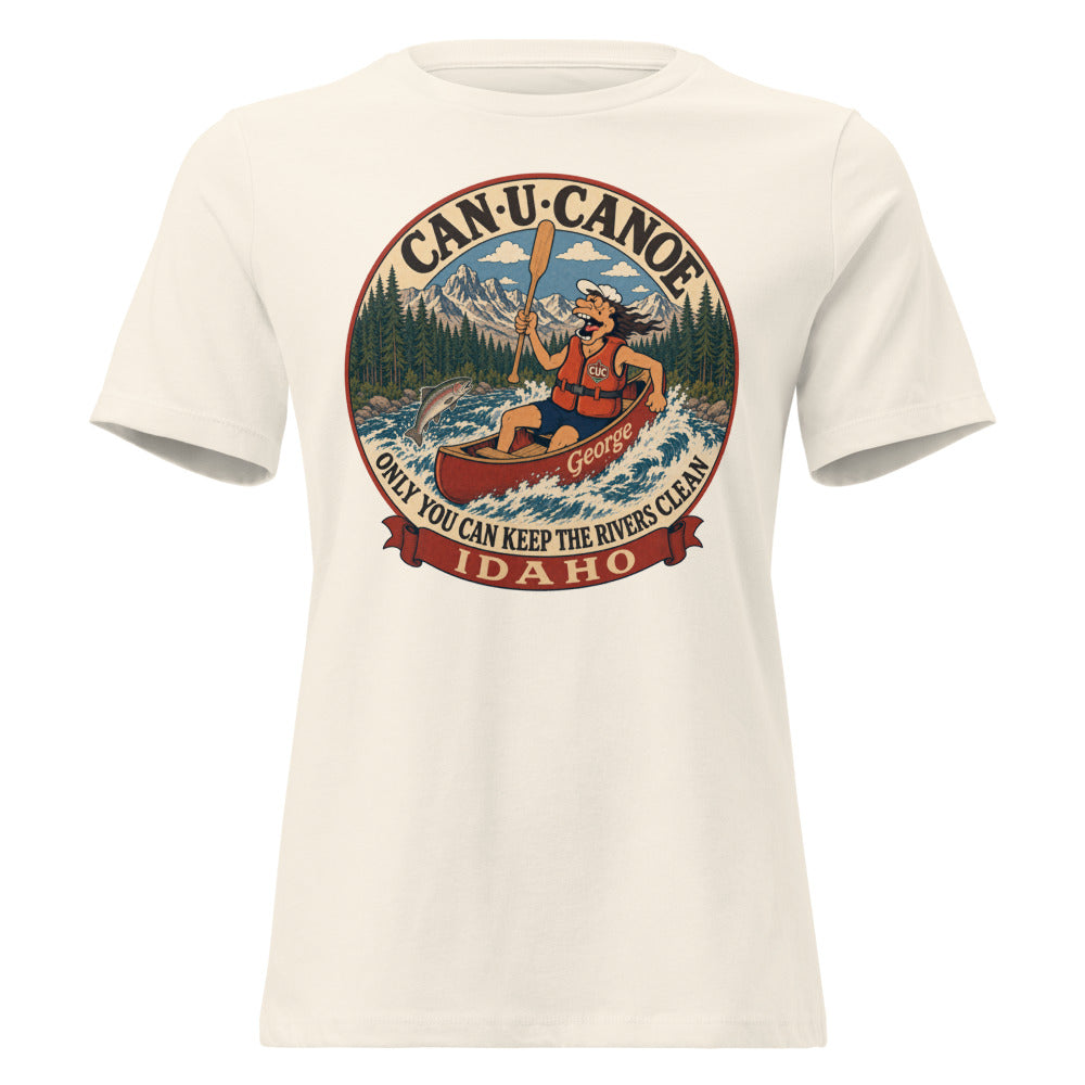 George's Idaho River Badge women's relaxed tee