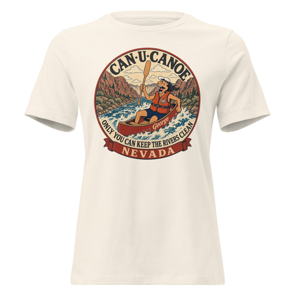 George's Nevada River Badge women's relaxed tee