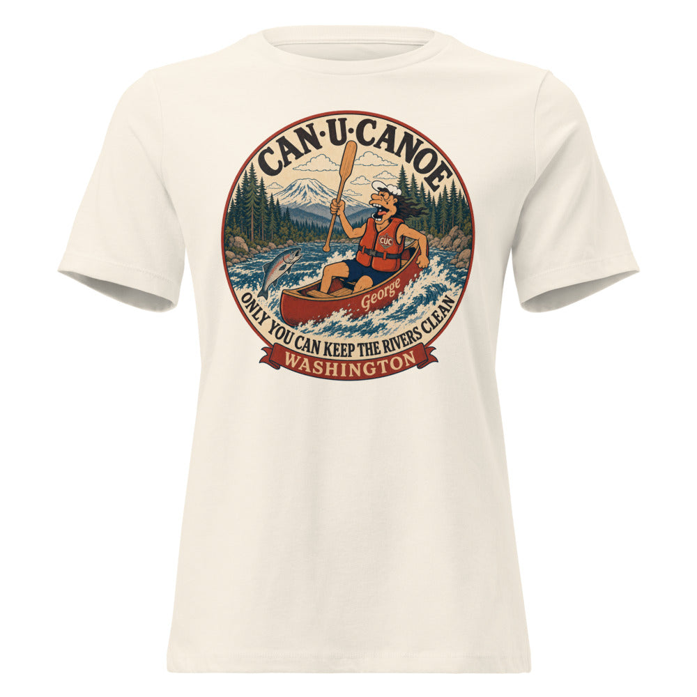 George's Washington River Badge women's relaxed tee