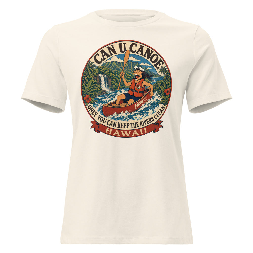 George's Hawaii River Badge women's relaxed tee