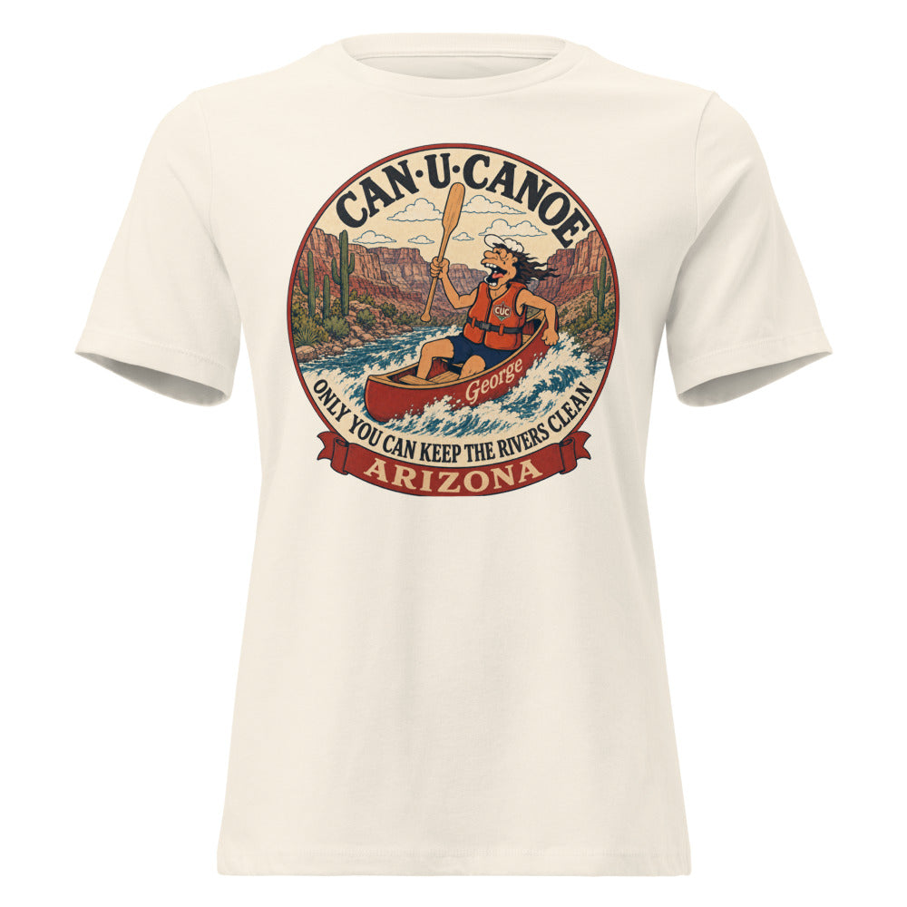 George's Arizona River Badge women's relaxed tee