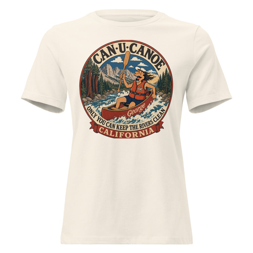 George's California River Badge women's relaxed tee