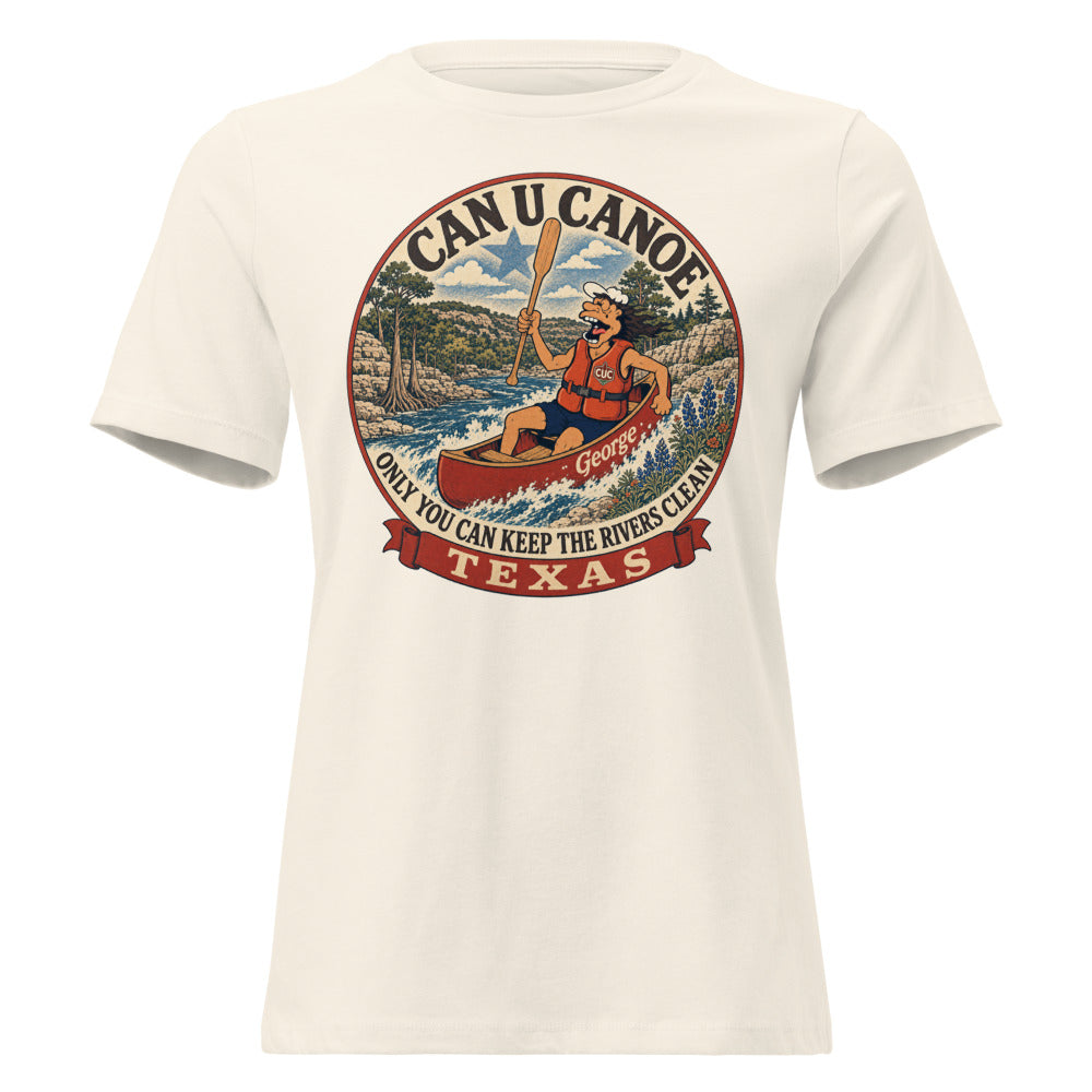 George's Texas River Badge women's relaxed tee