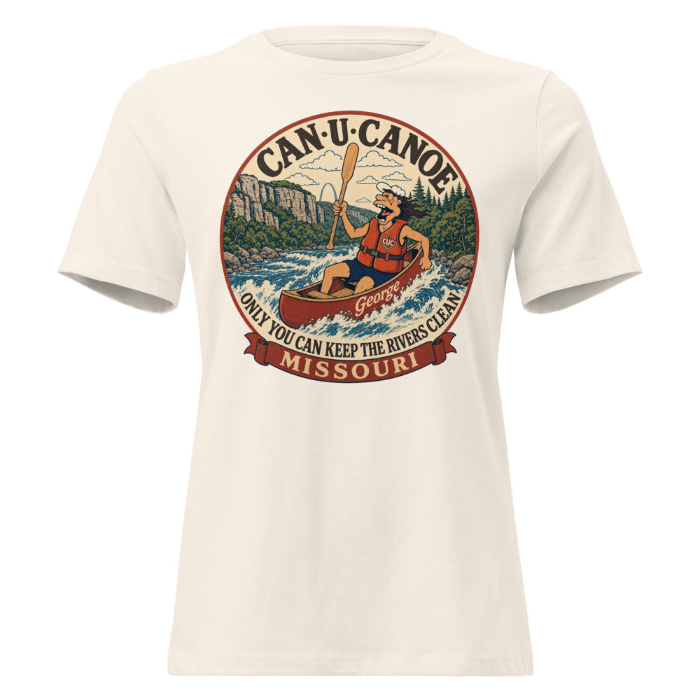 George's Missouri River Badge women's relaxed tee