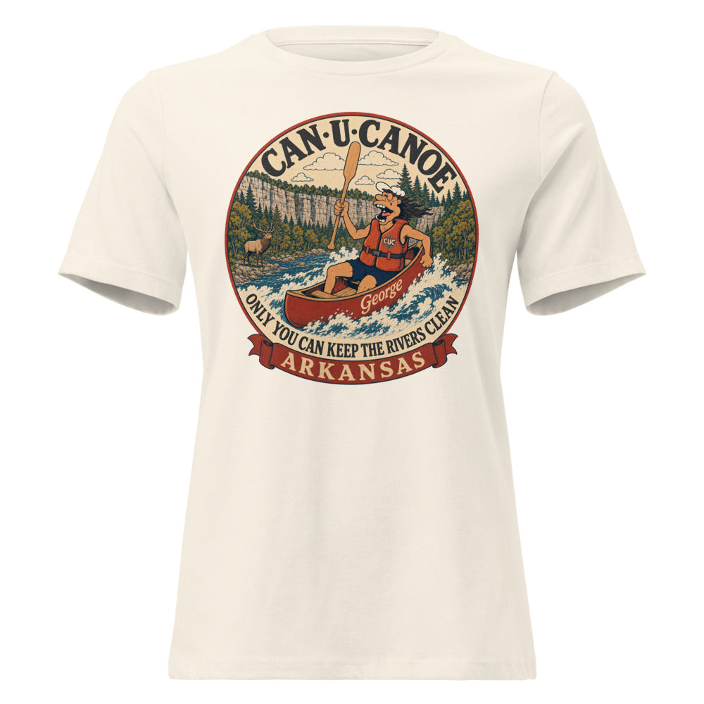 George's Arkansas River Badge women's relaxed tee
