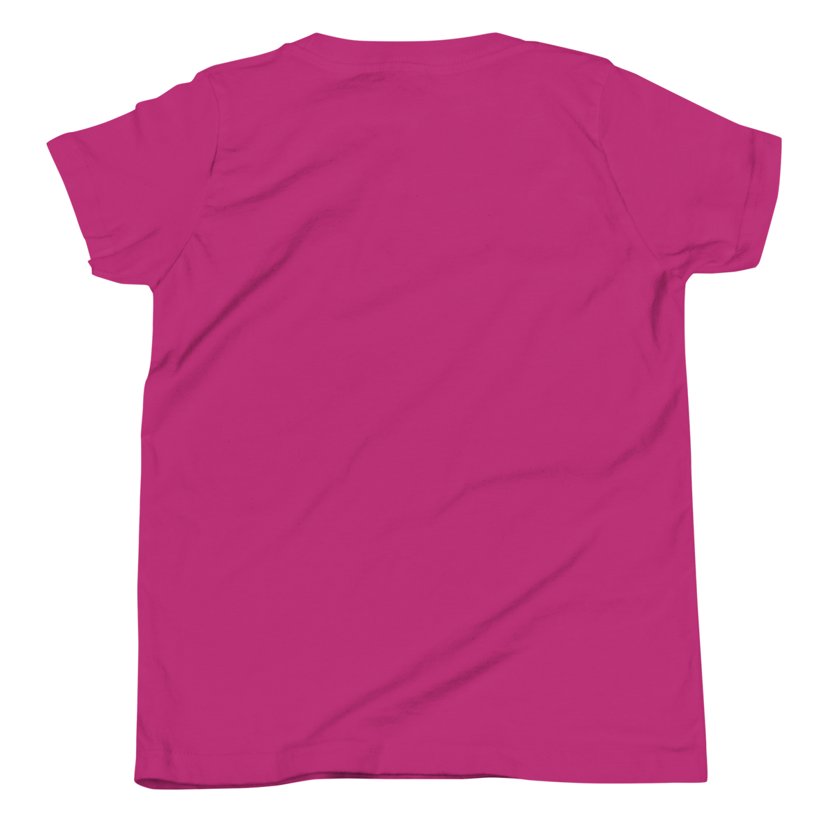 Junior River Rangers Youth Tee — Pink Canoe Edition | Berry | back | newest girl pledge-card artwork