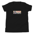 Junior River Rangers Youth Tee — Pink Canoe Edition | Black | front | newest girl pledge-card artwork