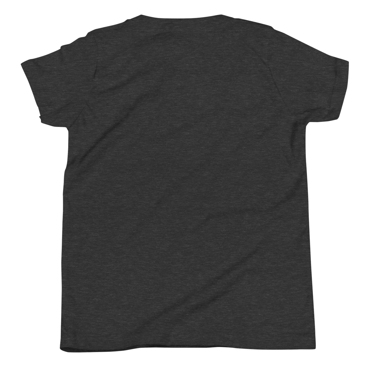 Junior River Rangers Youth Tee — Pink Canoe Edition | Dark Grey Heather | back | newest girl pledge-card artwork