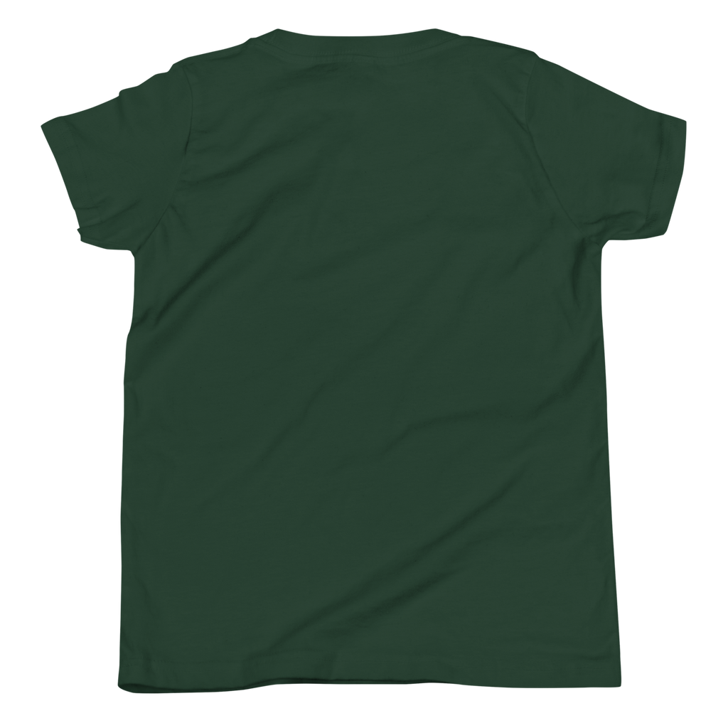 Junior River Rangers Youth Tee — Pink Canoe Edition | Forest | back | newest girl pledge-card artwork