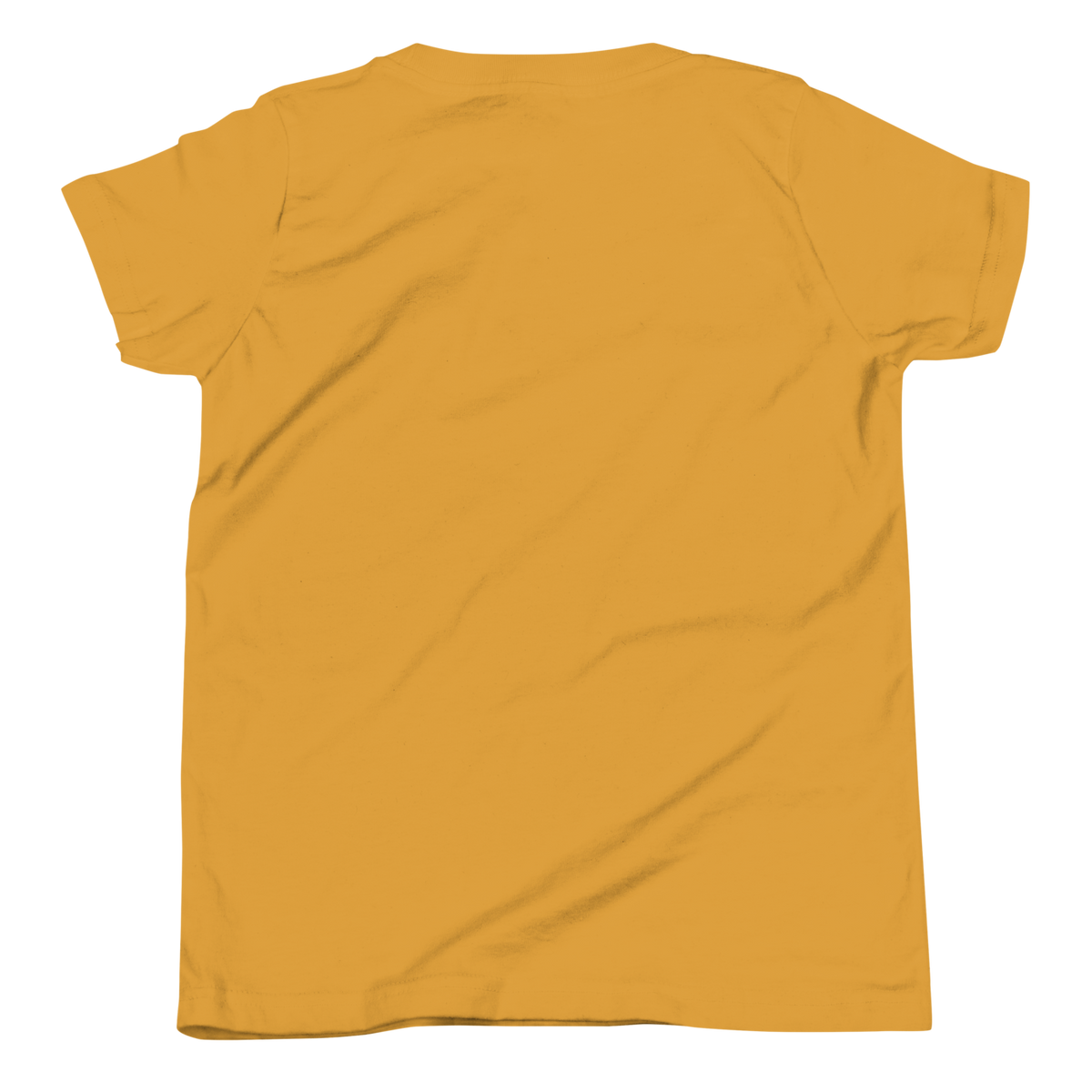 Junior River Rangers Youth Tee — Pink Canoe Edition | Mustard | back | newest girl pledge-card artwork